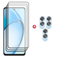 6-in-1 For OPPO A60 Glass For OPPO A60 Tempered Glass 9H HD Protective Full Cover Glue Screen Protector OPPO A 60 A60 Lens Glass