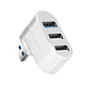 3 Port Multi 2.0 USB HUB Mini USB Hub High Speed Rotate Splitter Adapter For Laptop Notebook For PC Computer Accessories