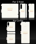 Diamond Tpu Hydrogel Film For Samsung Galaxy Z Fold 7 6 5 4 3 2 Anti oil Stains Screen Protector Flip 7 FE 6 Front Back Fold7 5G