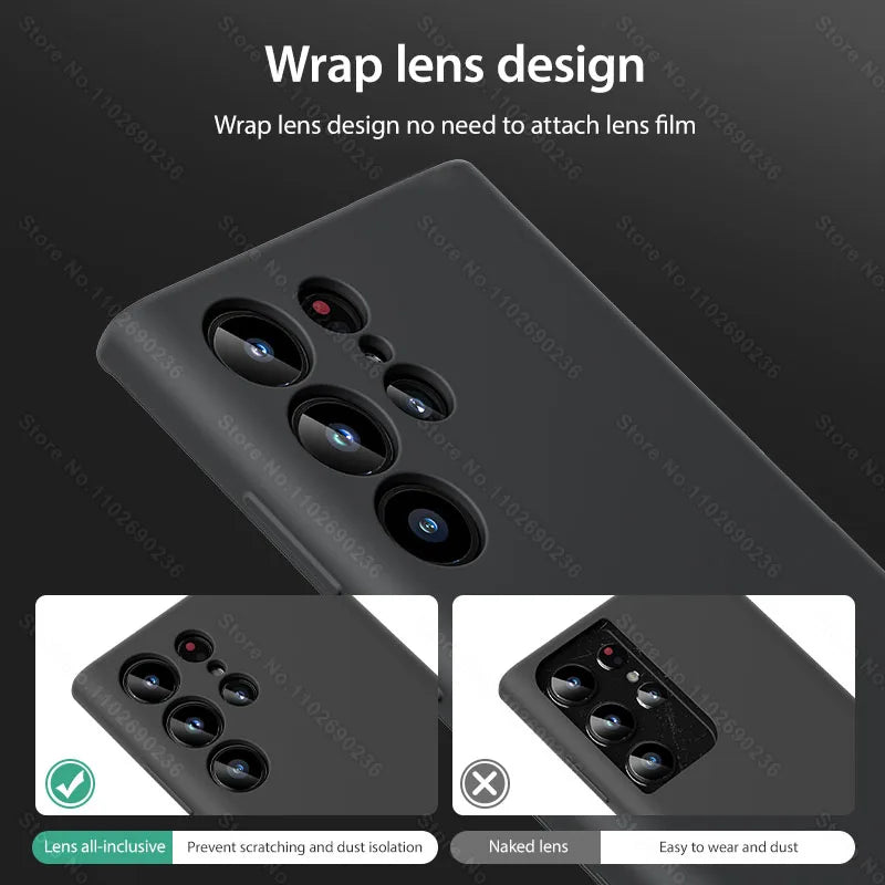 Liquid Silicone Case For Magsafe For Samsung Galaxy S24 S22 S21 S23 Ultra Plus Fe Wireless Charge Magnetic Back Shockproof Cover