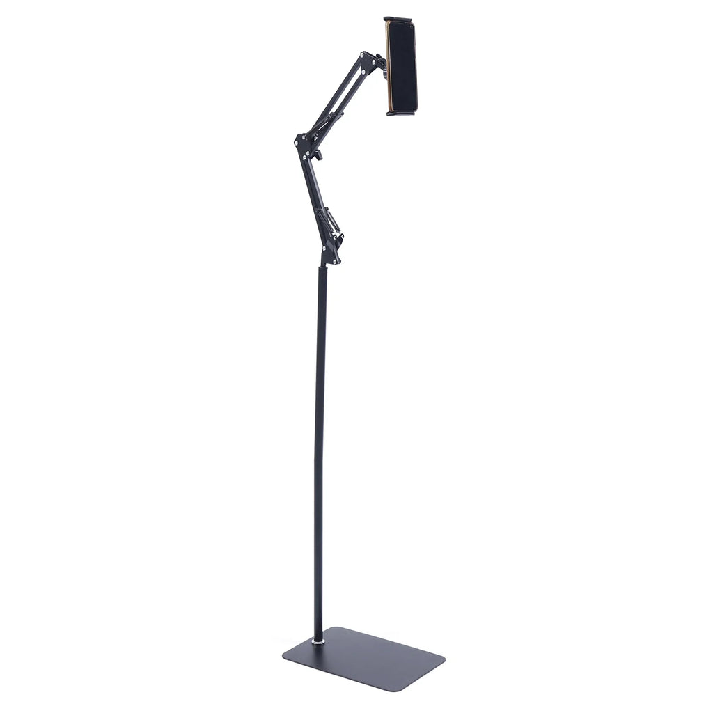 Universal Ipad Stand Floor Tablet Bracket Adjustable Flexible Rotation Phone Holder 360° rotating Stand Support 4.72-7.09in