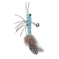 Dr.DC Teasing Cat Stick Head with or without Wire Stick Dragonfly Feather Cat Supplies Interactive Fun Pet Cat Toy Accessories