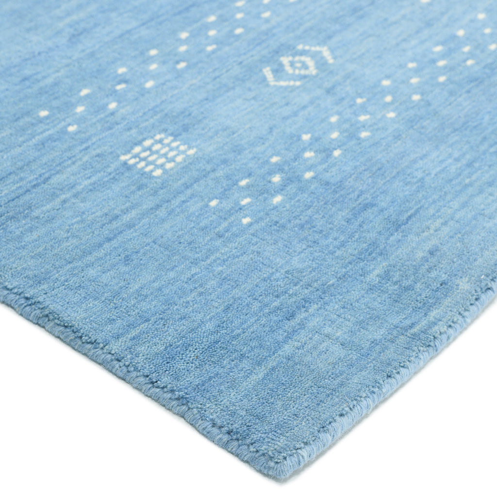 Simi, Handmade Area Rug - Blue