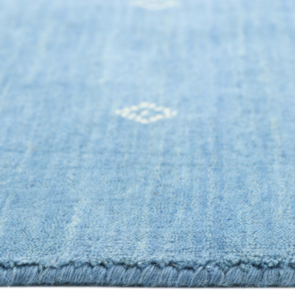 Simi, Handmade Area Rug - Blue