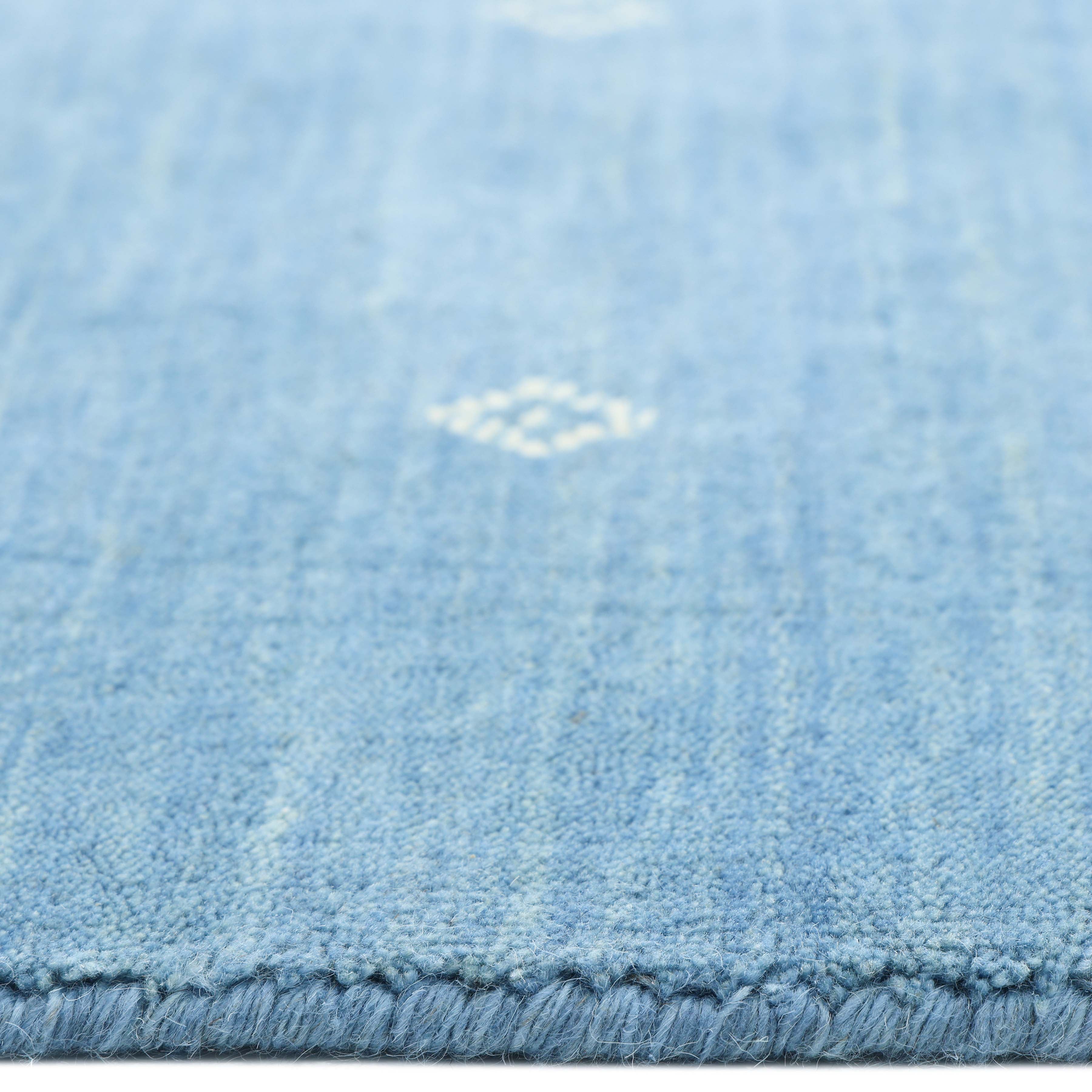Simi, Handmade Area Rug - Blue