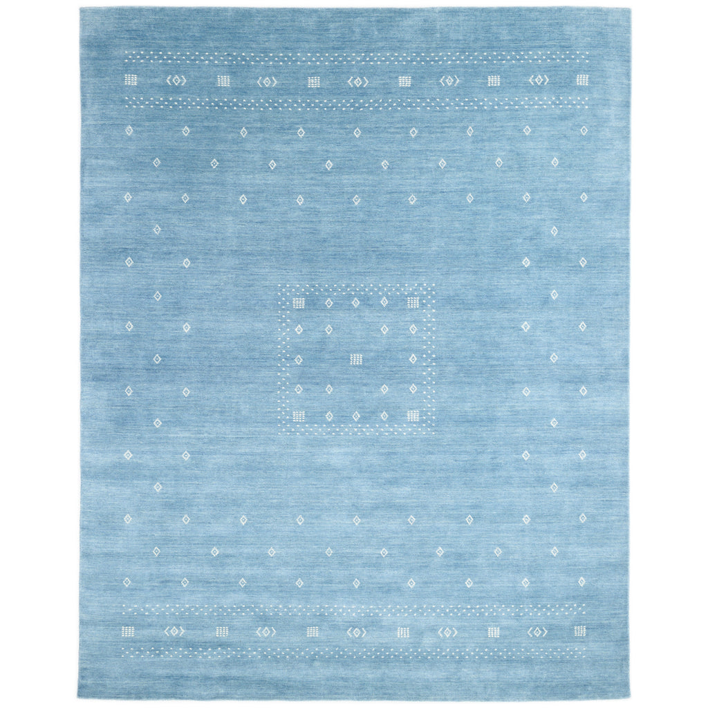 Simi, Handmade Area Rug - Blue