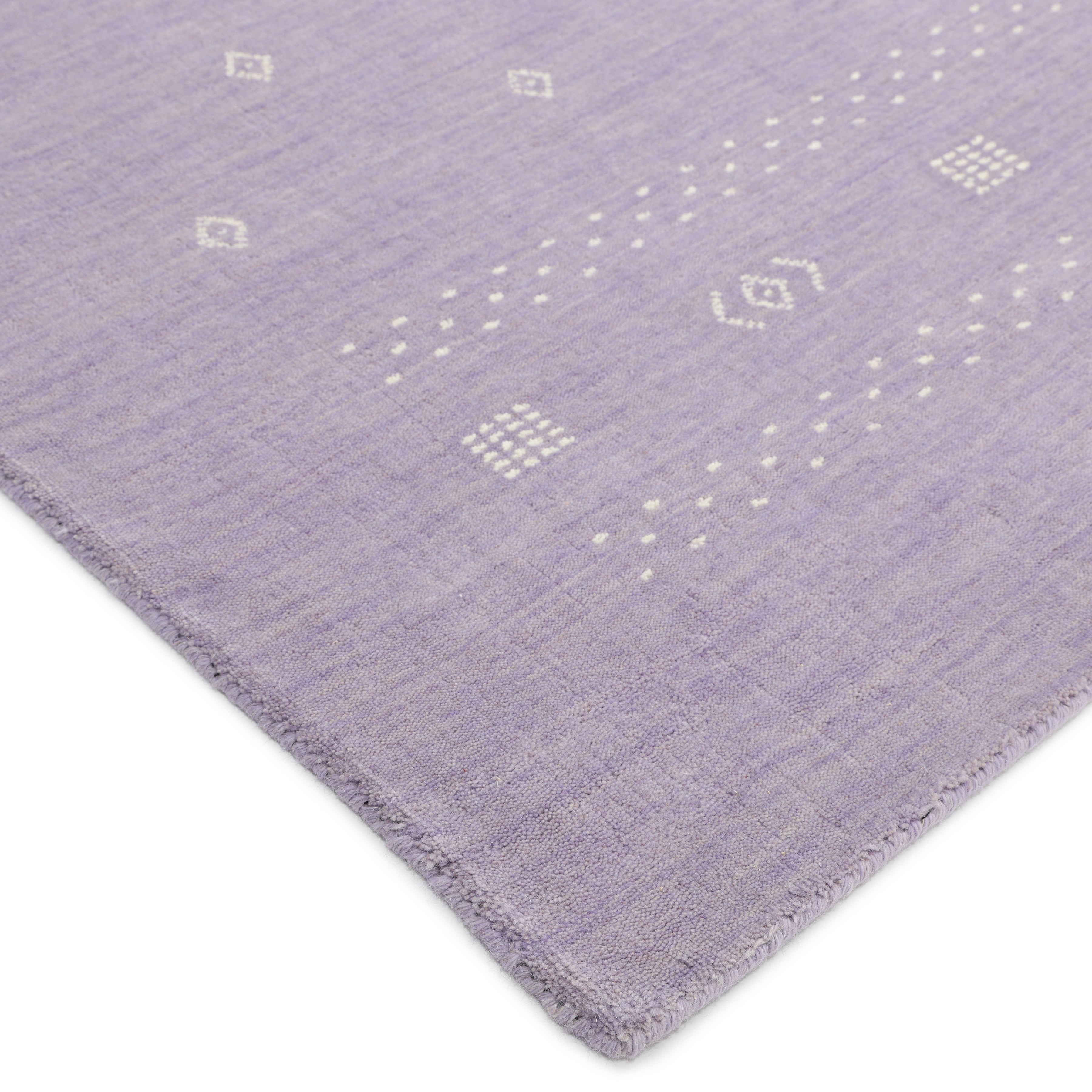 Simi, Handmade Area Rug - Purple