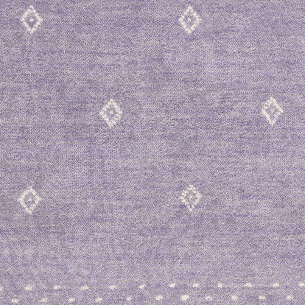 Simi, Handmade Area Rug - Purple