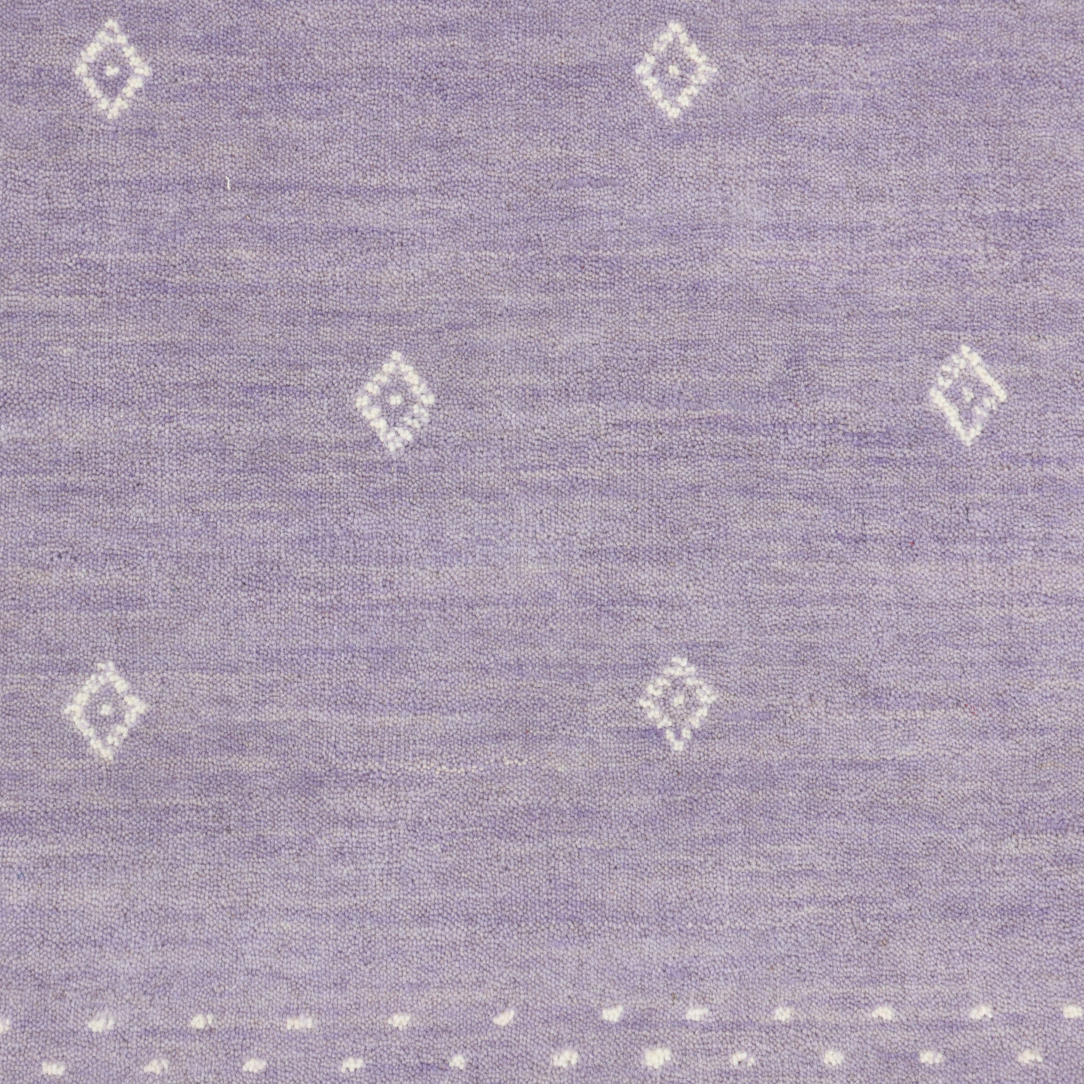 Simi, Handmade Area Rug - Purple