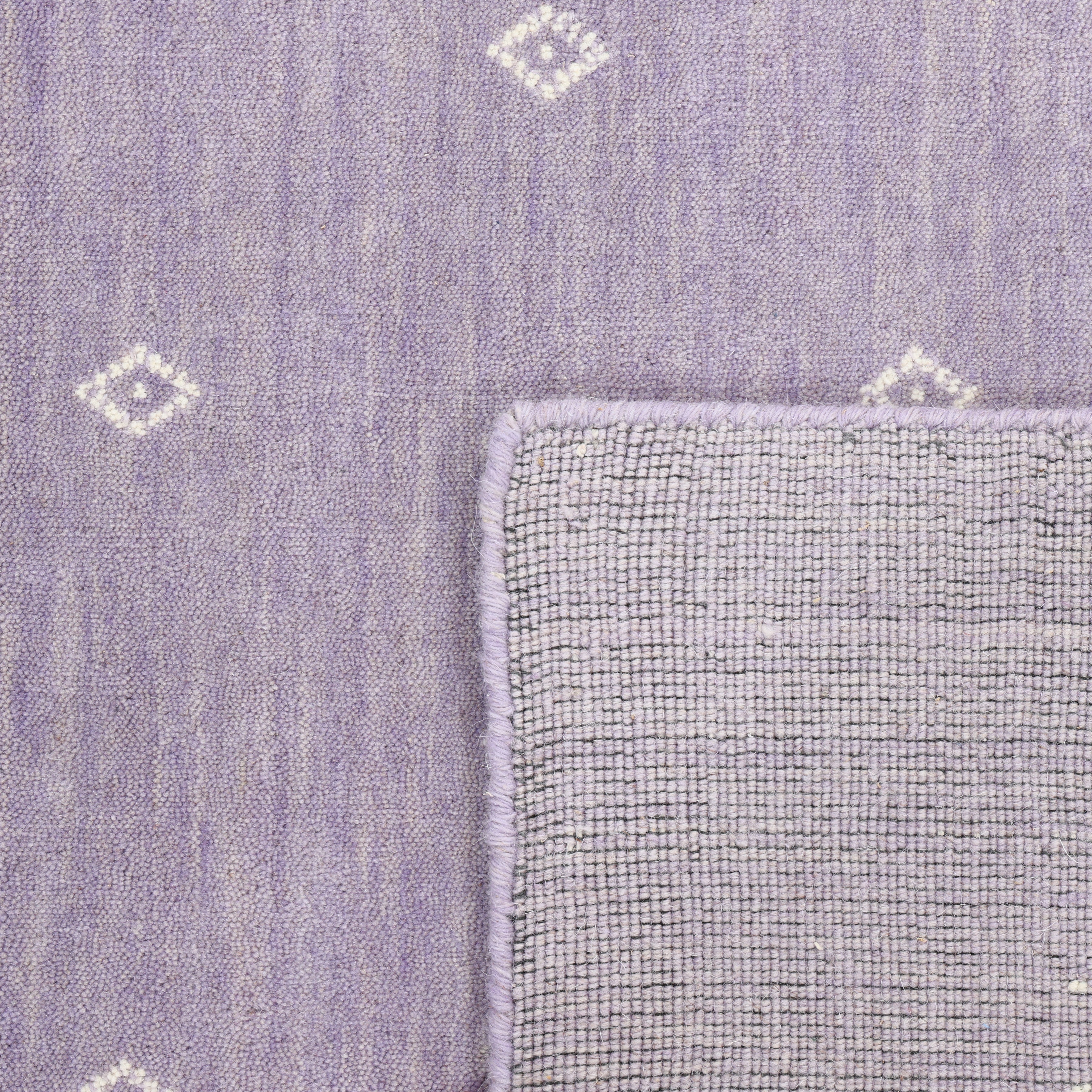 Simi, Handmade Area Rug - Purple
