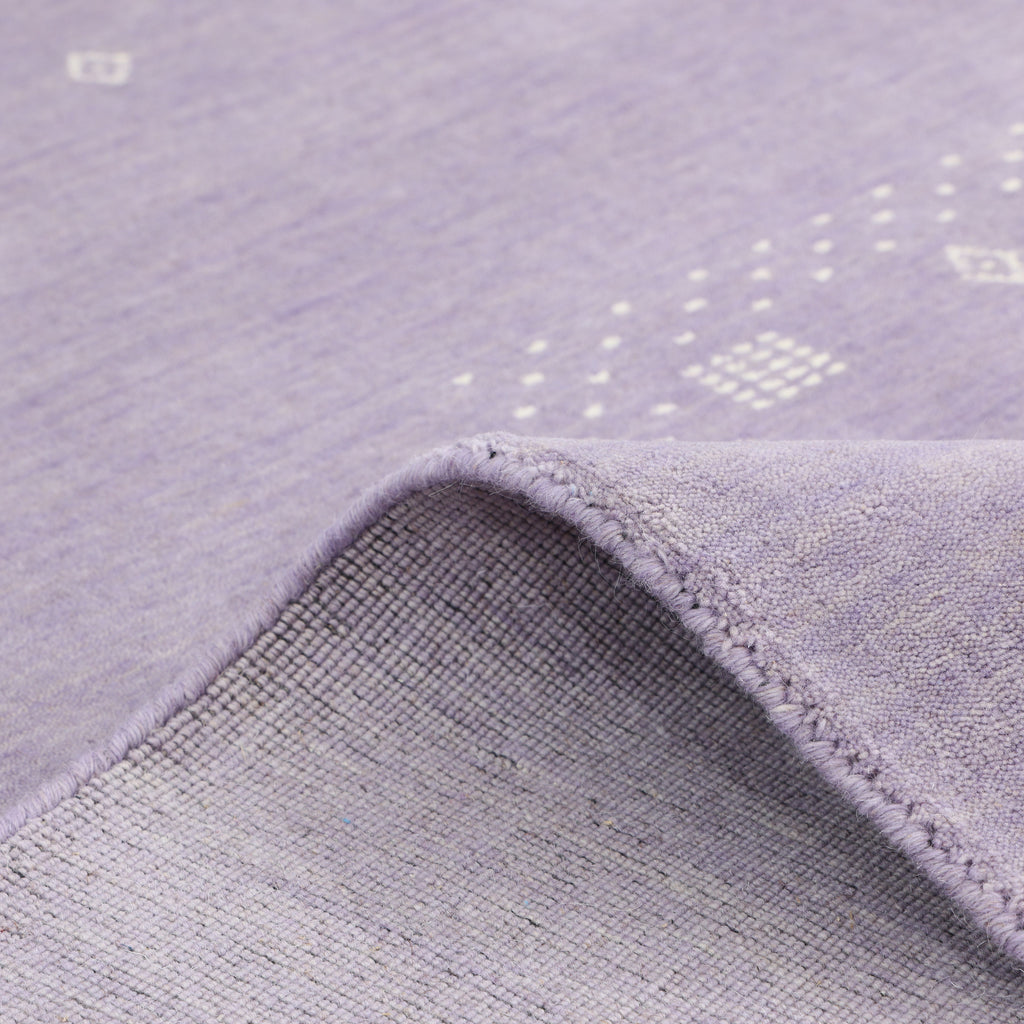 Simi, Handmade Area Rug - Purple