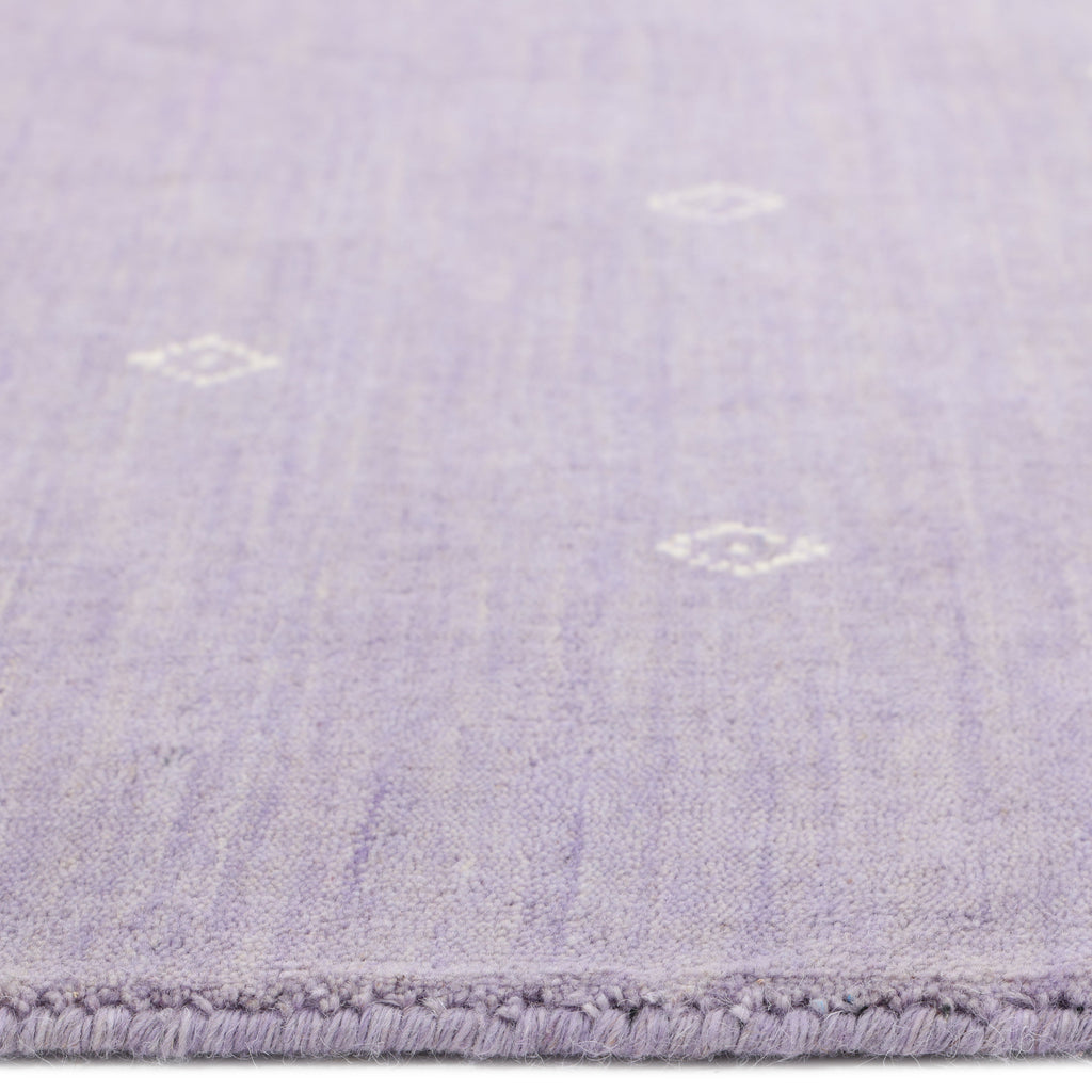 Simi, Handmade Area Rug - Purple