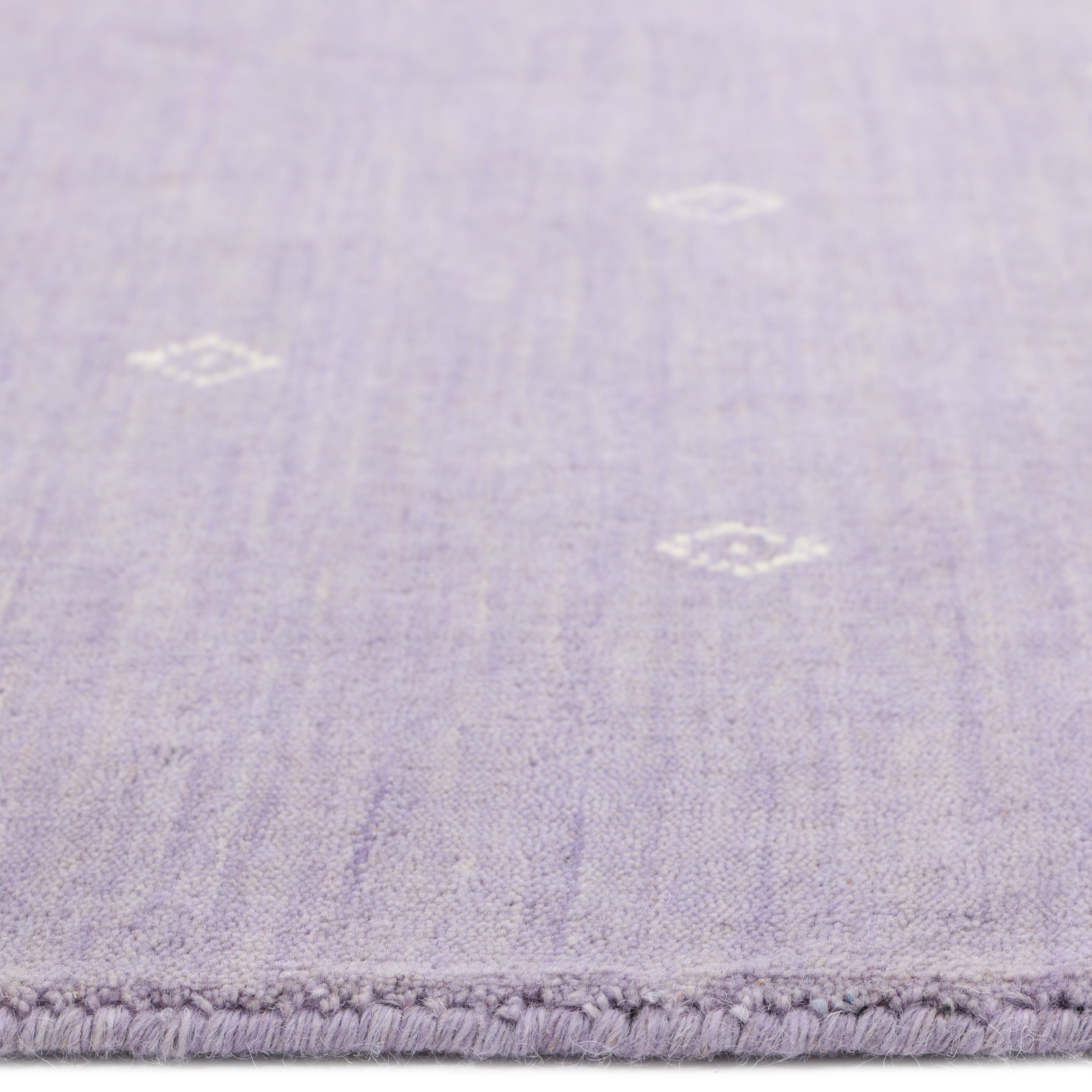 Simi, Handmade Area Rug - Purple