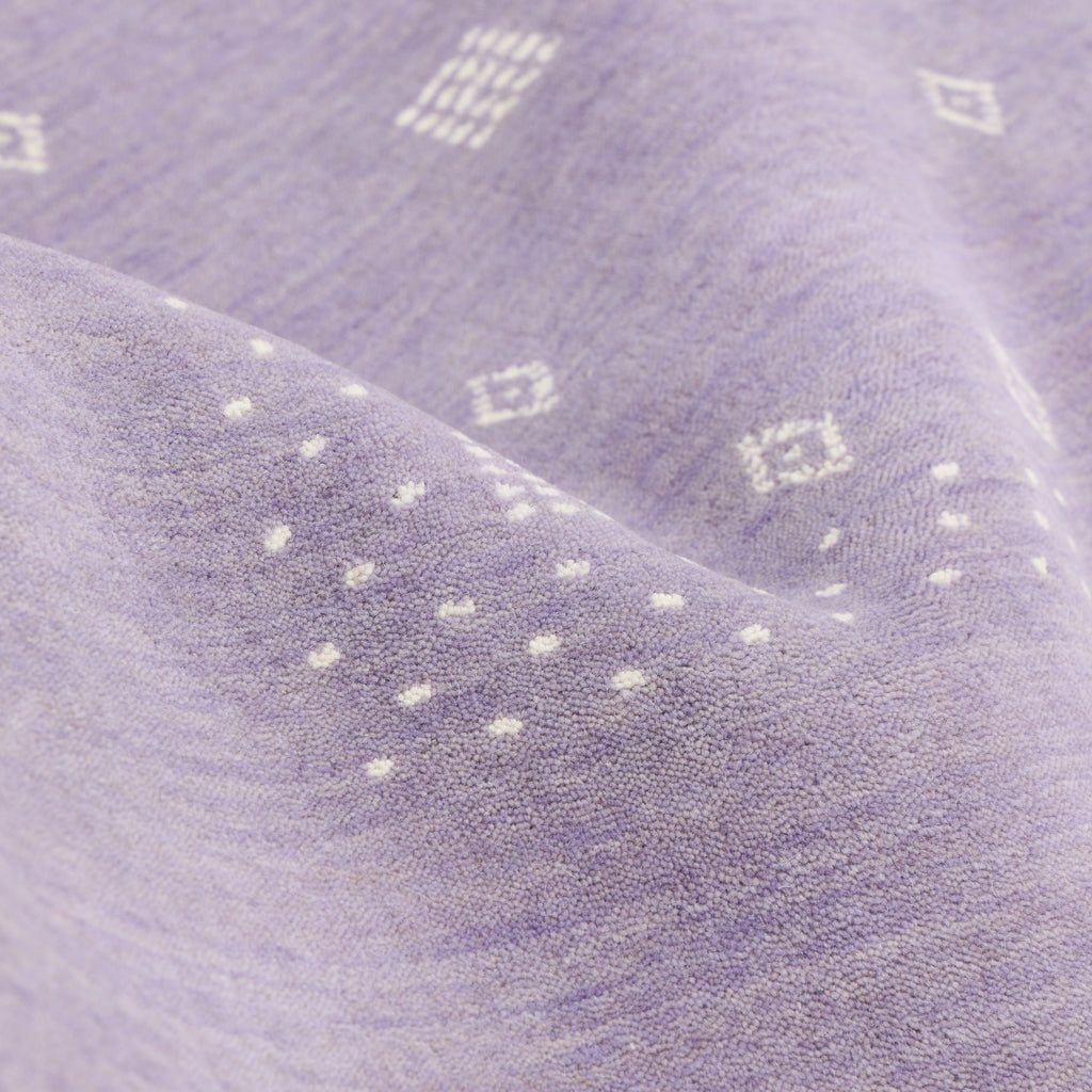 Simi, Handmade Area Rug - Purple