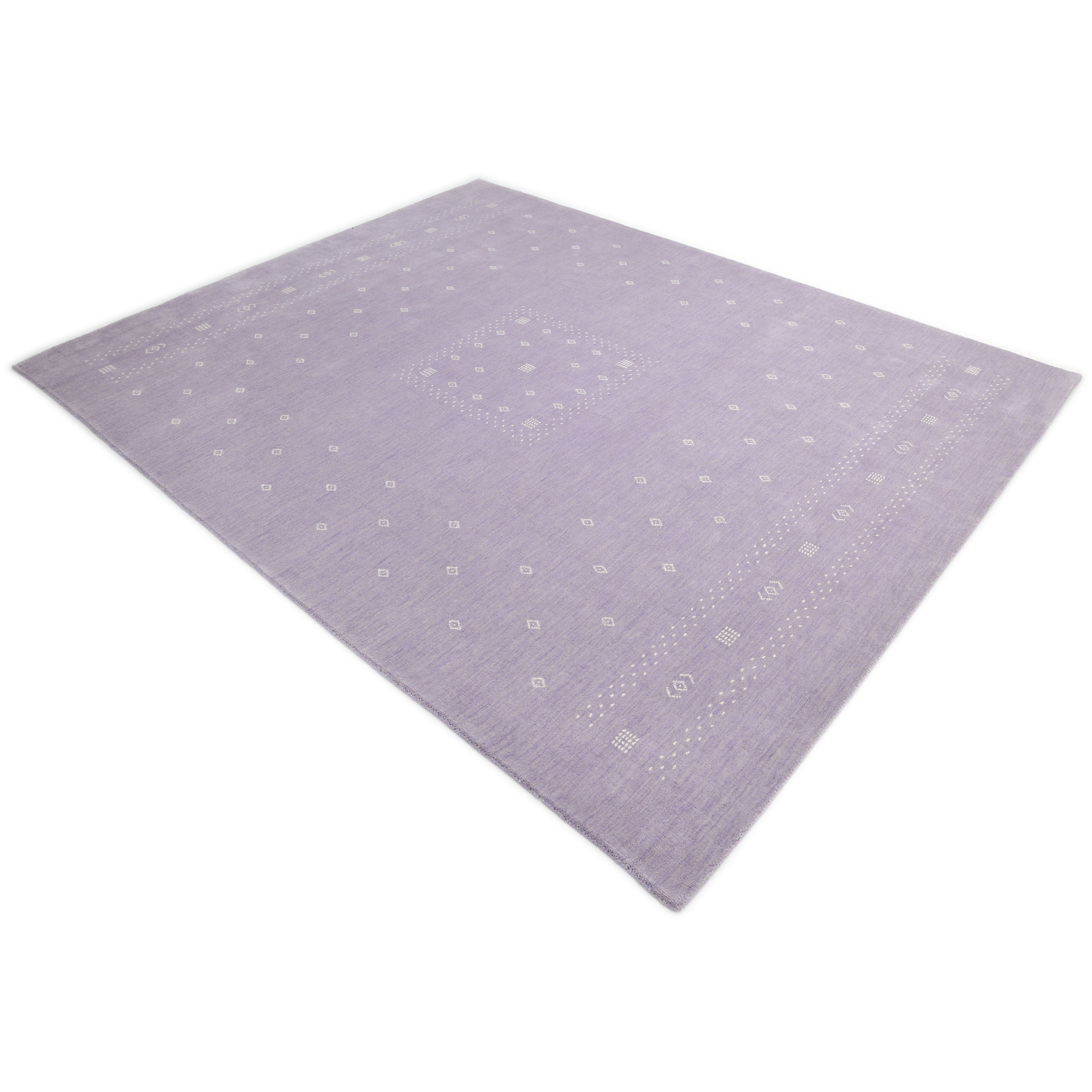 Simi, Handmade Area Rug - Purple