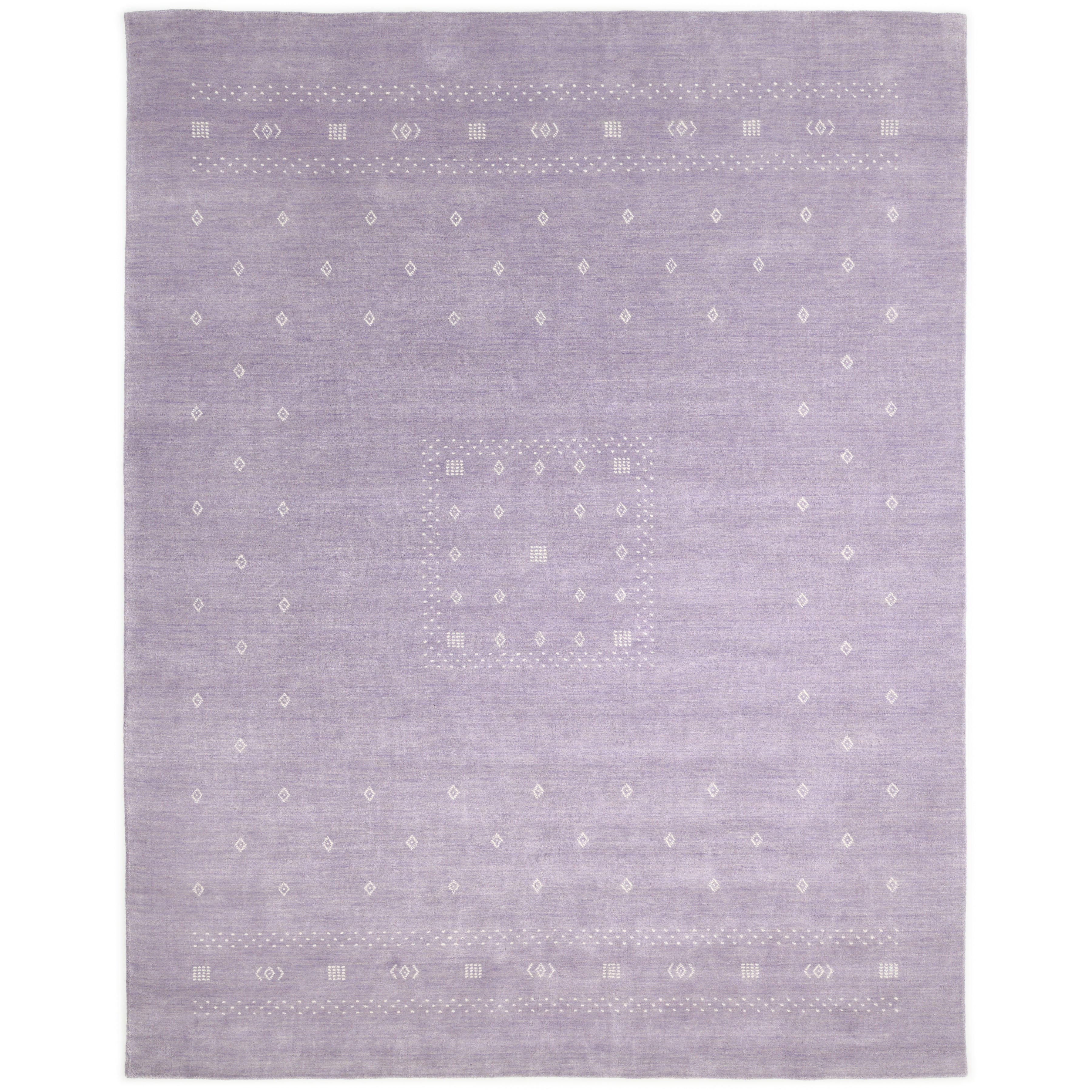 Simi, Handmade Area Rug - Purple