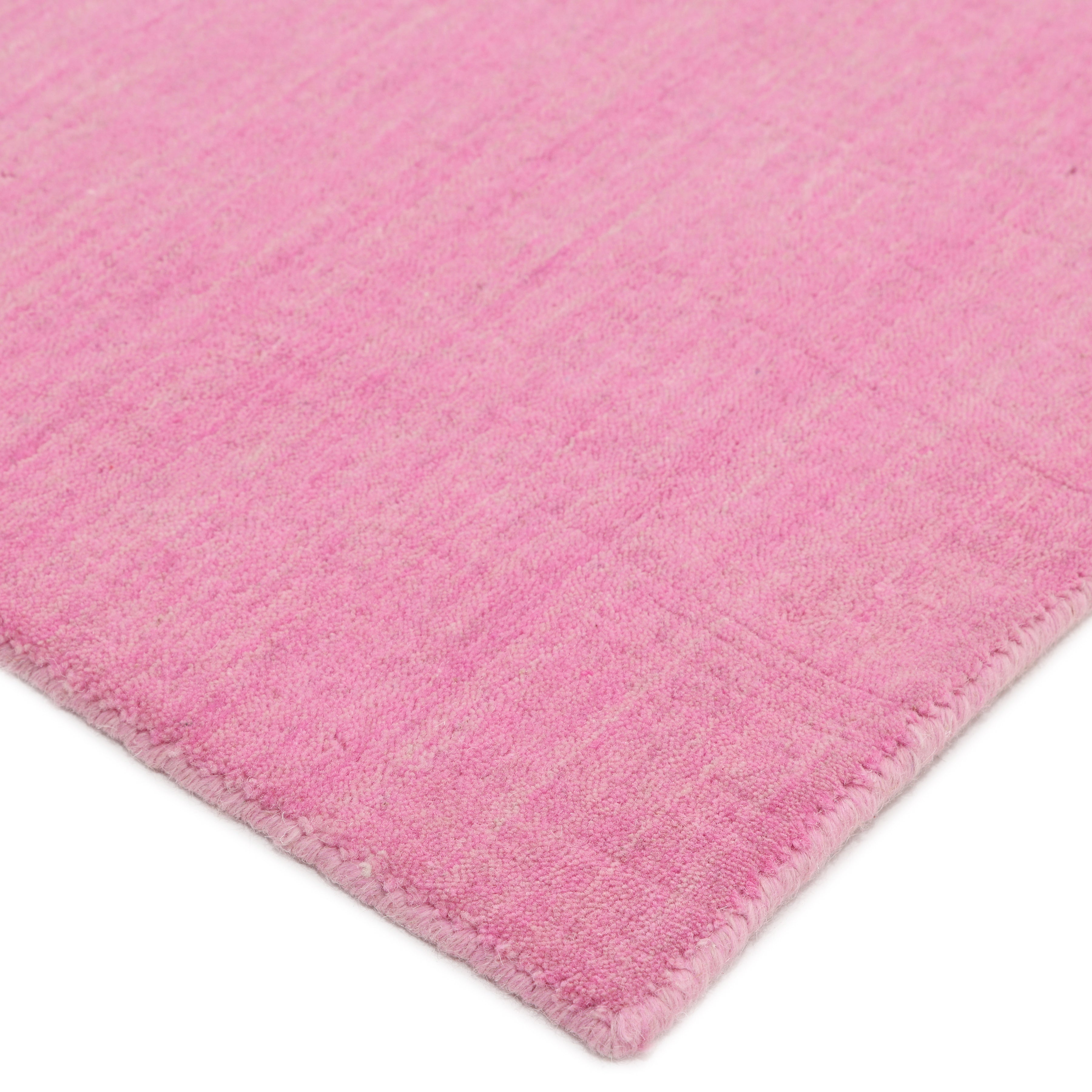 Simi, Handmade Area Rug - Pink