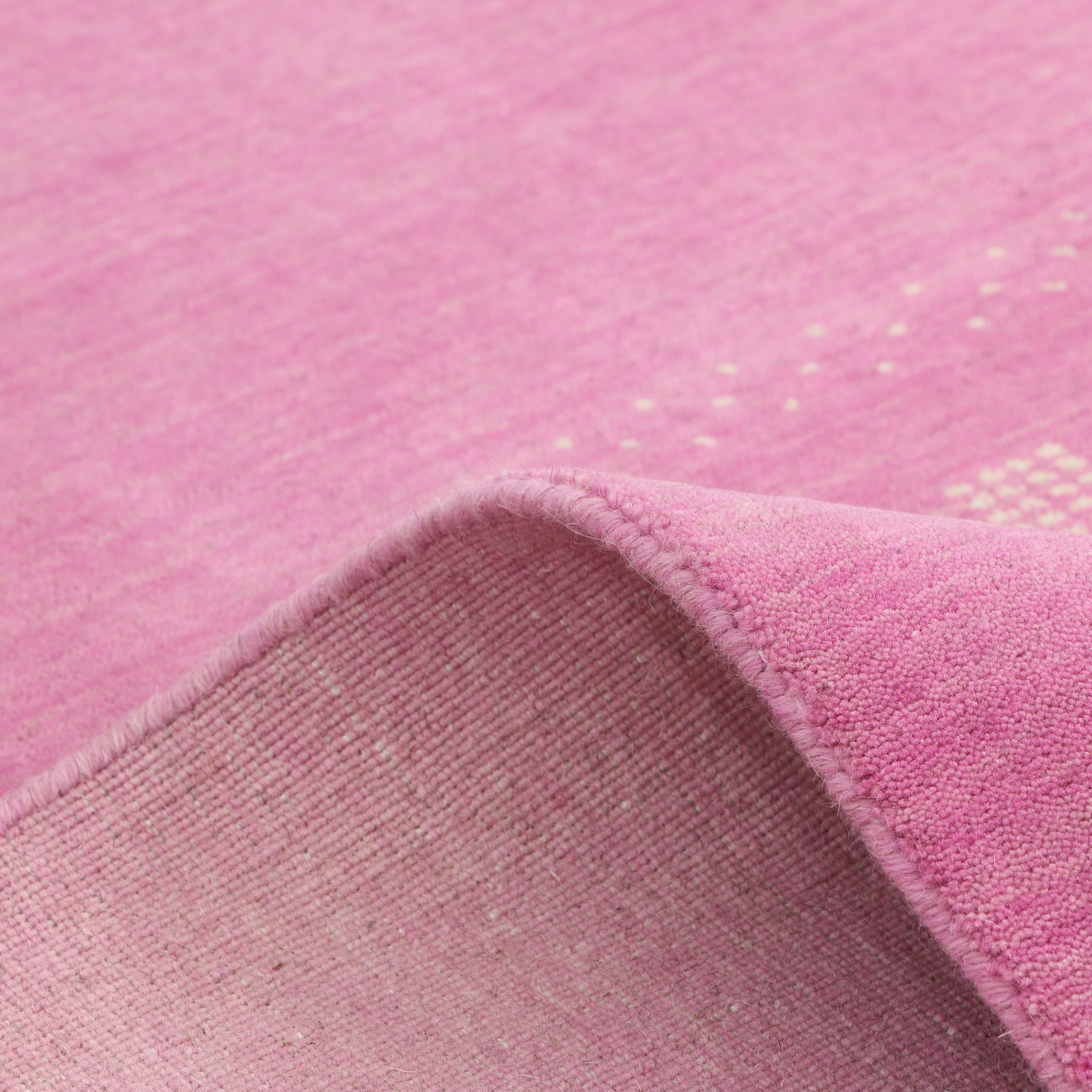 Simi, Handmade Area Rug - Pink