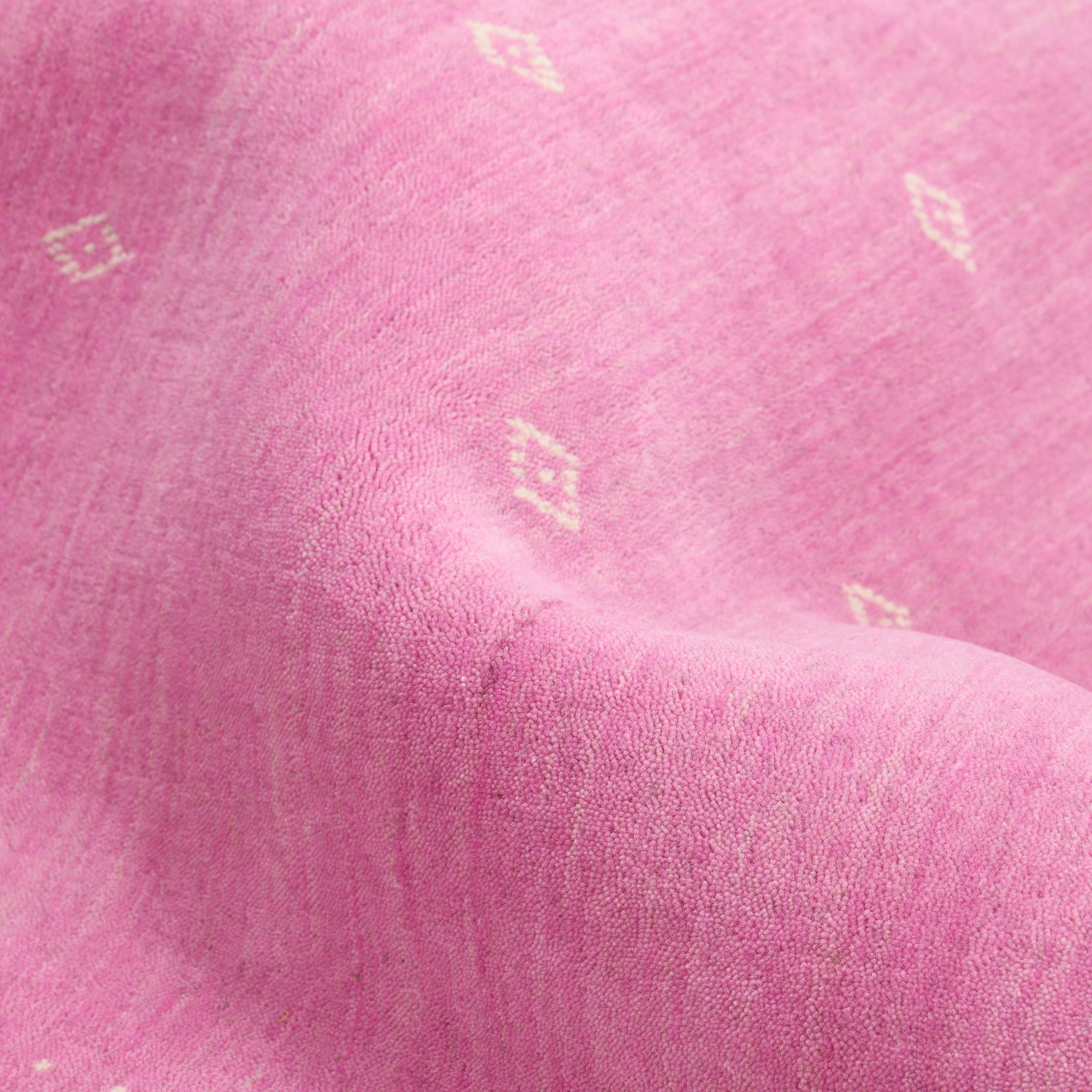 Simi, Handmade Area Rug - Pink