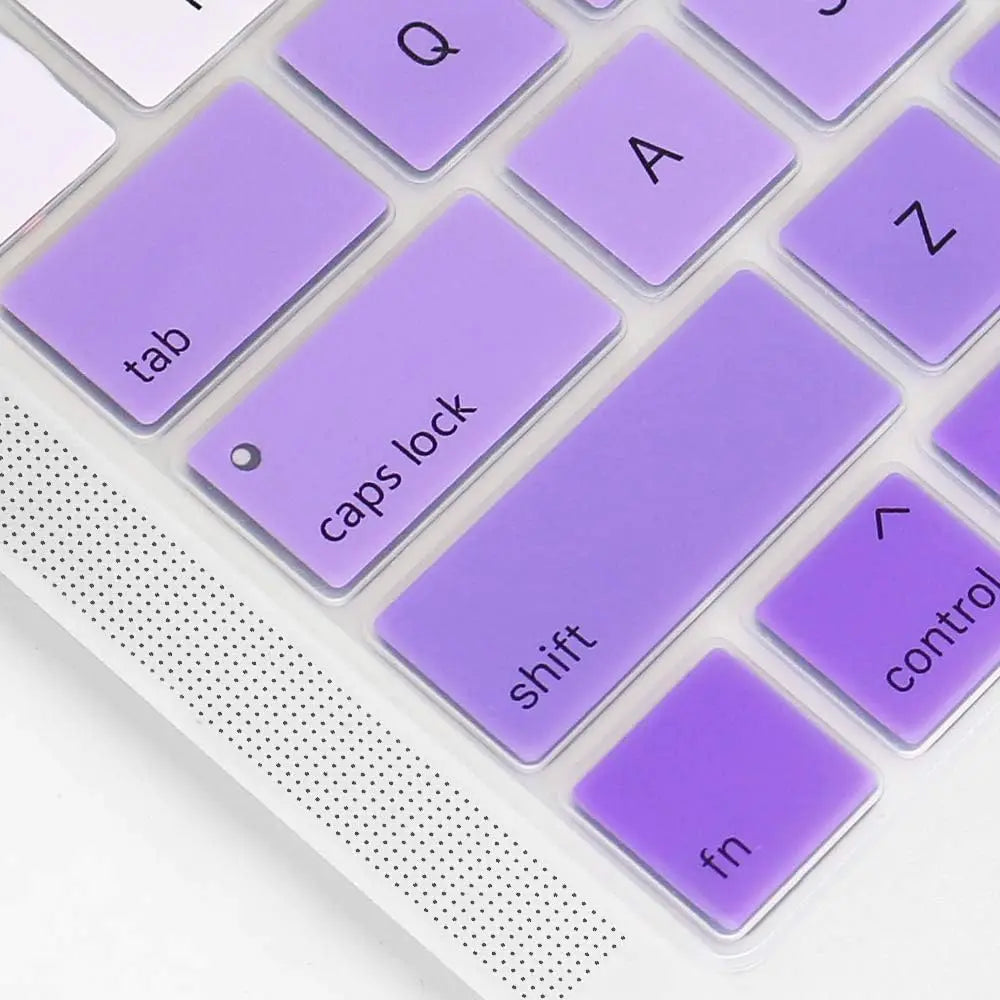 Ultra Thin Silicone Keyboard Cover Skin for MacBook Air & Pro 12/13/14/15/16inch A2991 A2992 A3113 A3114 A2179 A2338 A2681 A2941