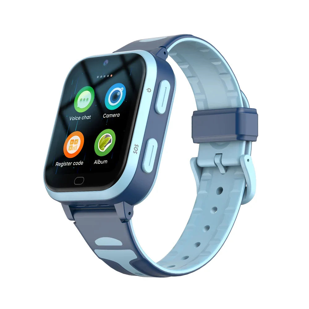 KGG 4G Kids Smart Watch ROM 8GB Video Call Phone Watch Call Back Monitor Alarm Clock Phone Android Watch Children Smartwatch.