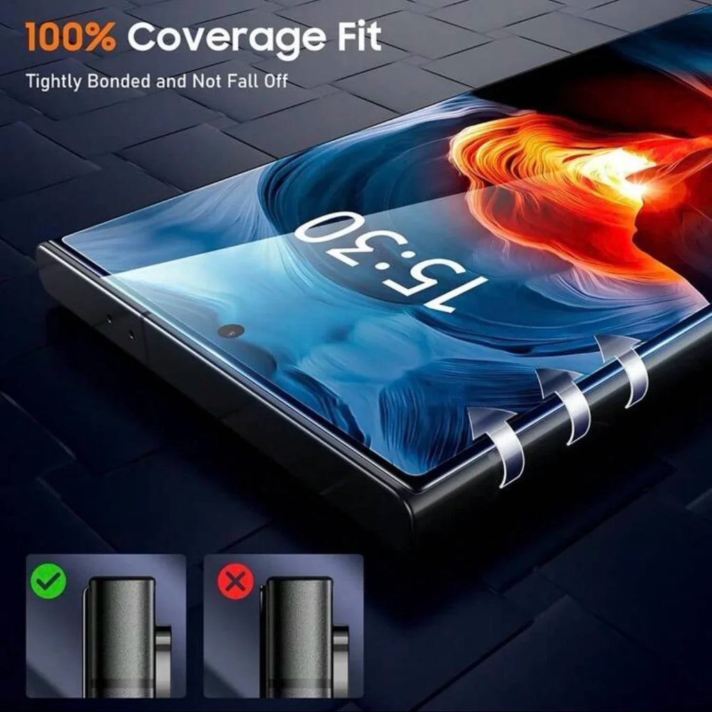 2Pcs For Samsung Galaxy S25 S24 Ultra S23 S22 S21 Plus A16 A36 A55 A56 A25 A15 A35 A34 A54 5G Screen Protector Tempered Glass