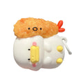 3D Fried Shrimp Duck Earphone Cover For Apple AirPods 1 2 3 Generation For Airpods Pro/Pro2 Wireless Bluetooth Headphone Case