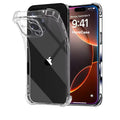 Transparent Silicone Soft Shockproof Case For iPhone 11 12 13 14 Pro Max 15 16 17 Plus 16e 17 AIR 12 Mini I17 i 17 5G Back Cover