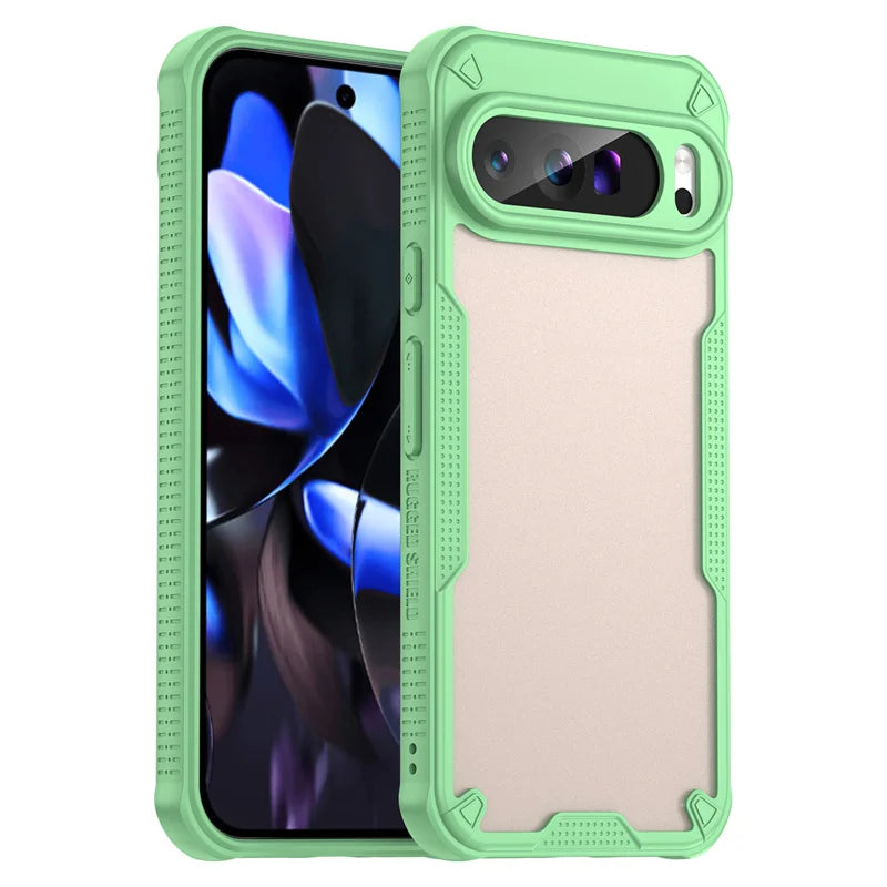 Hybrid Rugged Protective Cover For Google Pixel 9 Pro XL 8 Pro 9A 8A Case Shockproof Coque Fundas Capa