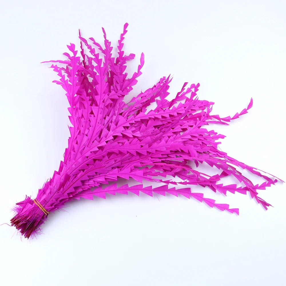 Multicolor Natural Rooster Feather