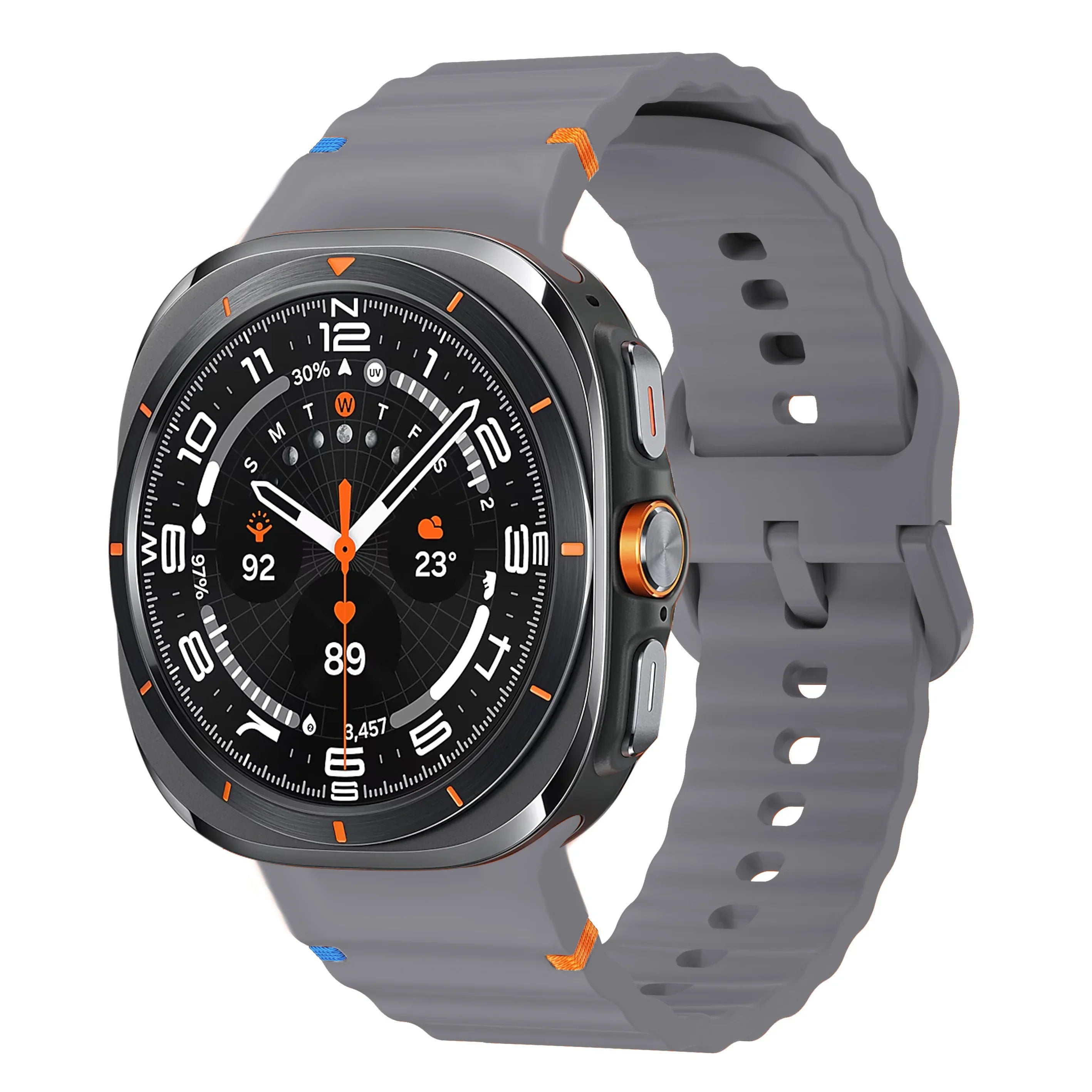 Silicone Band for Samsung Galaxy Watch ultra Strap 47mm Bracelet correa Galaxy Watch 7 6/6 Classic/5 pro/4 44mm 40mm 43mm 46mm