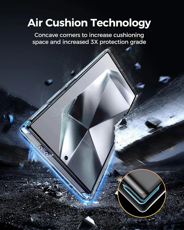 Original Clear Silicone Case For Galaxy Samsung S25 S24 S23 S22 S21 Ultra FE Plus Ultra Thin Crystal Soft TPU Cover A55 A35 A25
