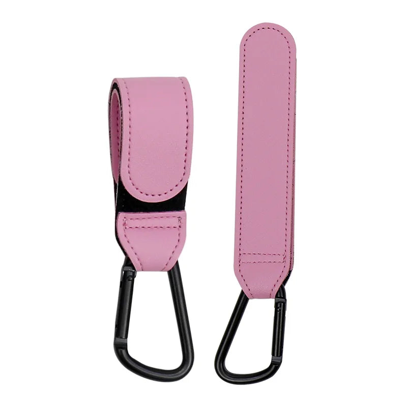 1 PCS PU Leather Baby Bag Stroller Hook 360 Degree Rotatable Multi Purpose Pram Hook Baby Stroller Accessories