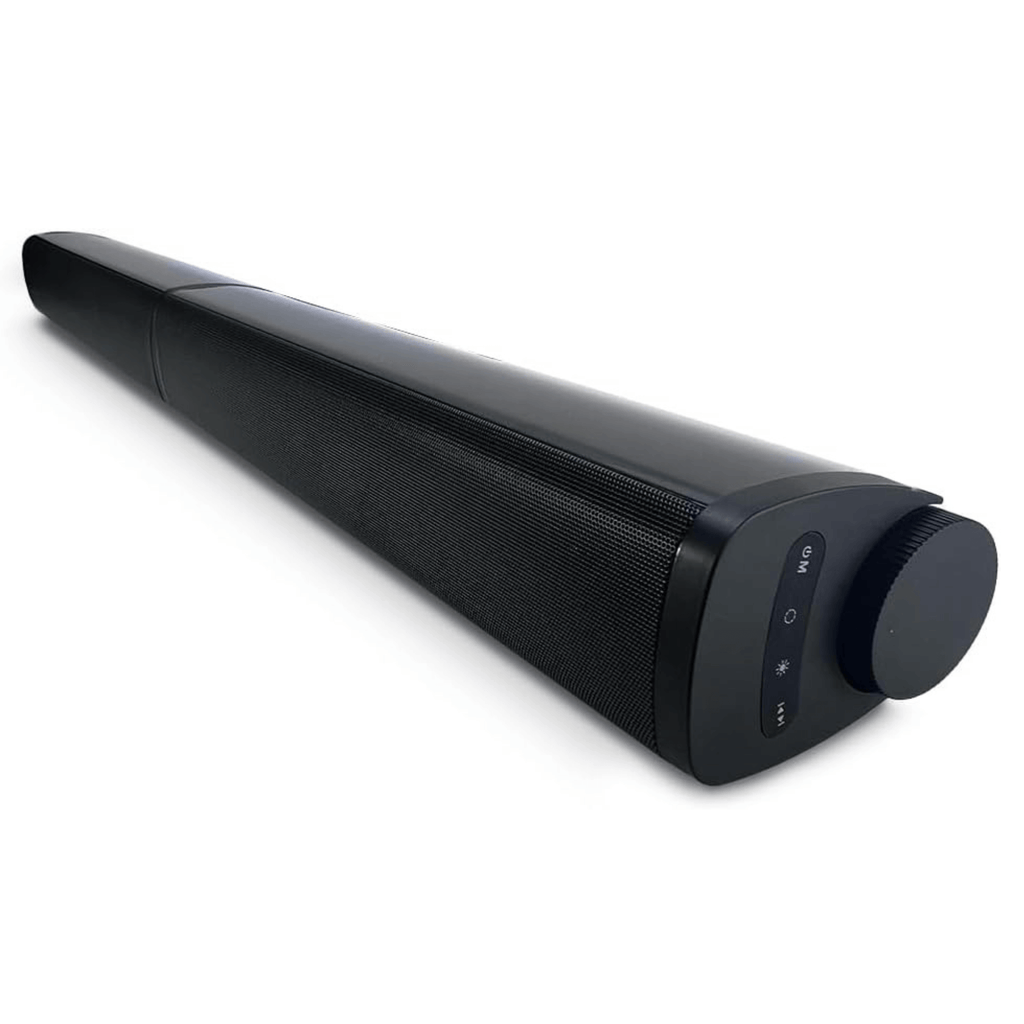 SoundPro 2-in-1 LED BT Stereo Speaker System with RGB Lighting Effects