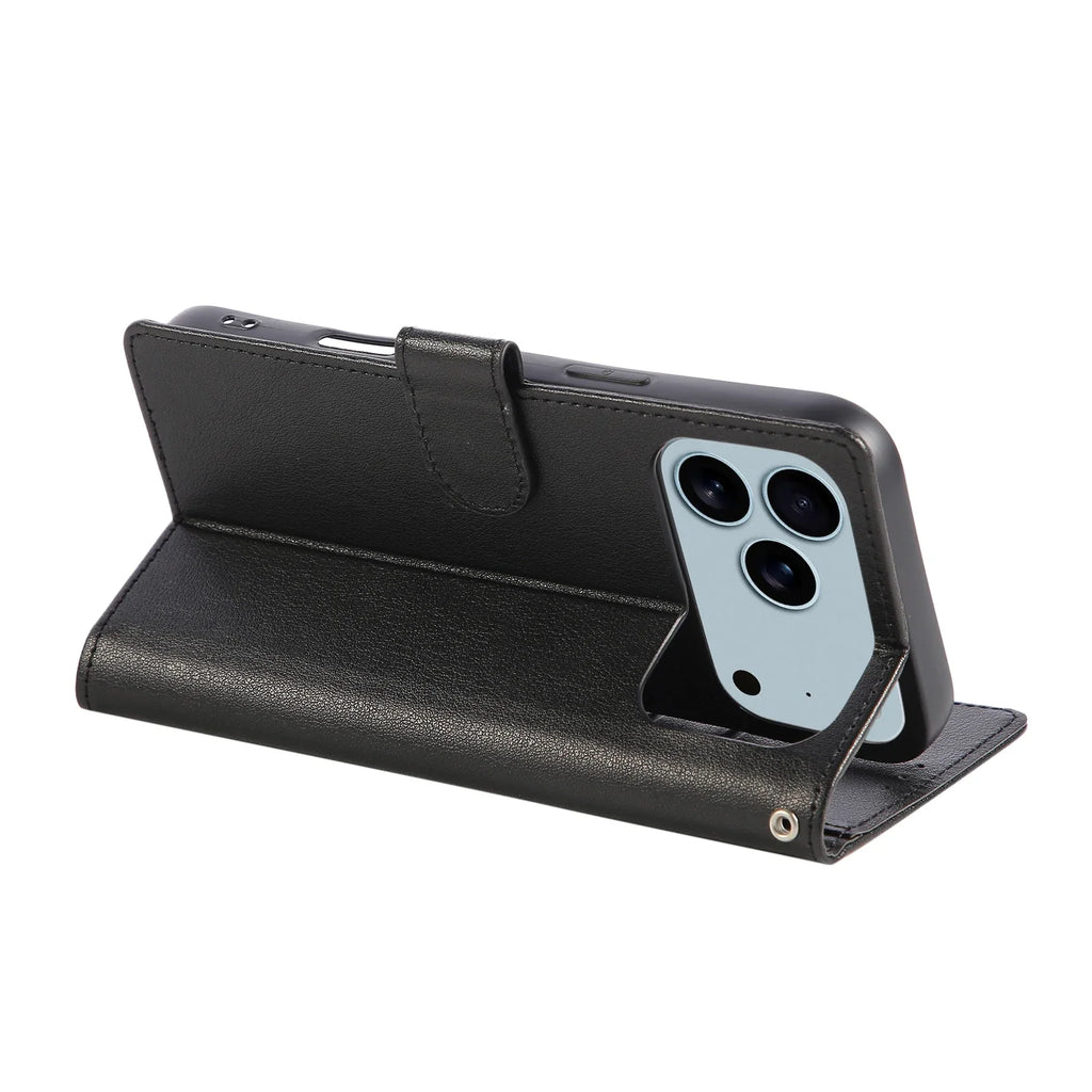 PU Leather Wallet Phone Case For iPhone 17 Pro Max  17 Pro 17 Air 17 16 15 14 Flip Cover Protective Magnetic With Picture Frame