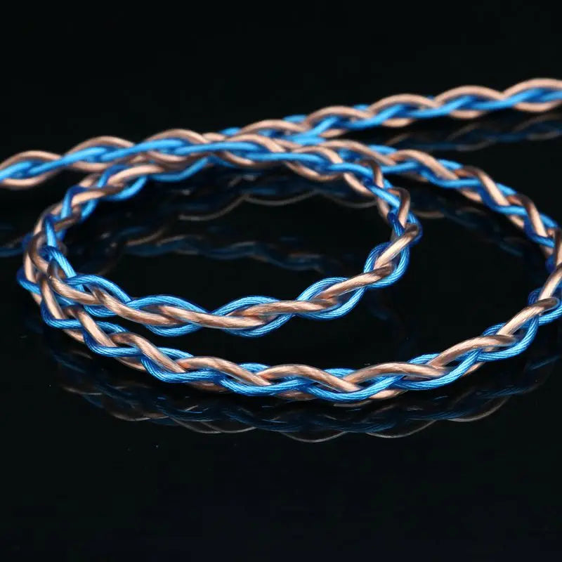 XINHS A04 4 strands Graphene+7N Pure Copper Hybrid Upgrade Cable
