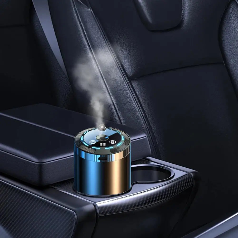 Car Electric Air Diffuser Aroma Car Air Vent Humidifier Mist Aromatherapy Car Air Freshener Removing Odor Eliminator Auto Tools