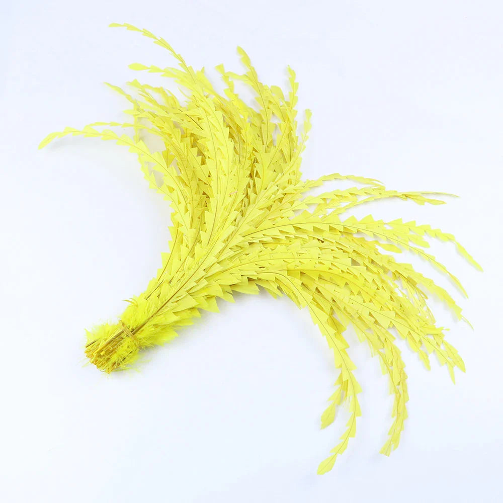 Multicolor Natural Rooster Feather