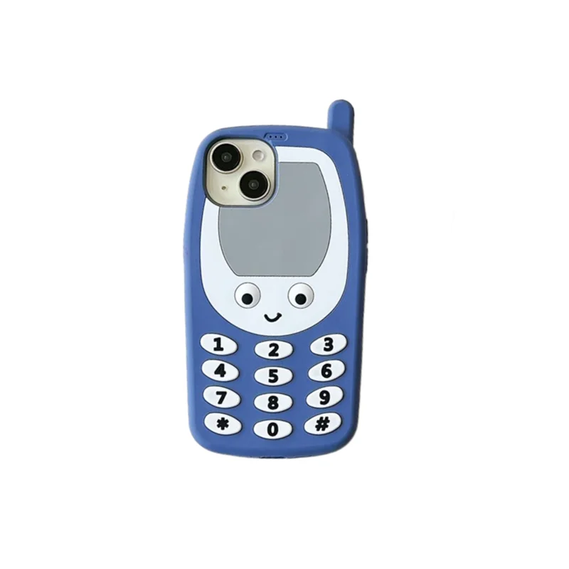 For iPhone 16 Pro MaxCartoon Cute Silicone Protection telephone Cover For iPhone 14 13 12 15 Pro Max INS Pop 3D Case Funda Coque