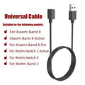 Magnetic Charger for Xiaomi Smart Band 8, 9 8pro, 9 8 Active / Redmi Watch 5 3 Active Watch4 Band 2 Universal USB Charging Cable