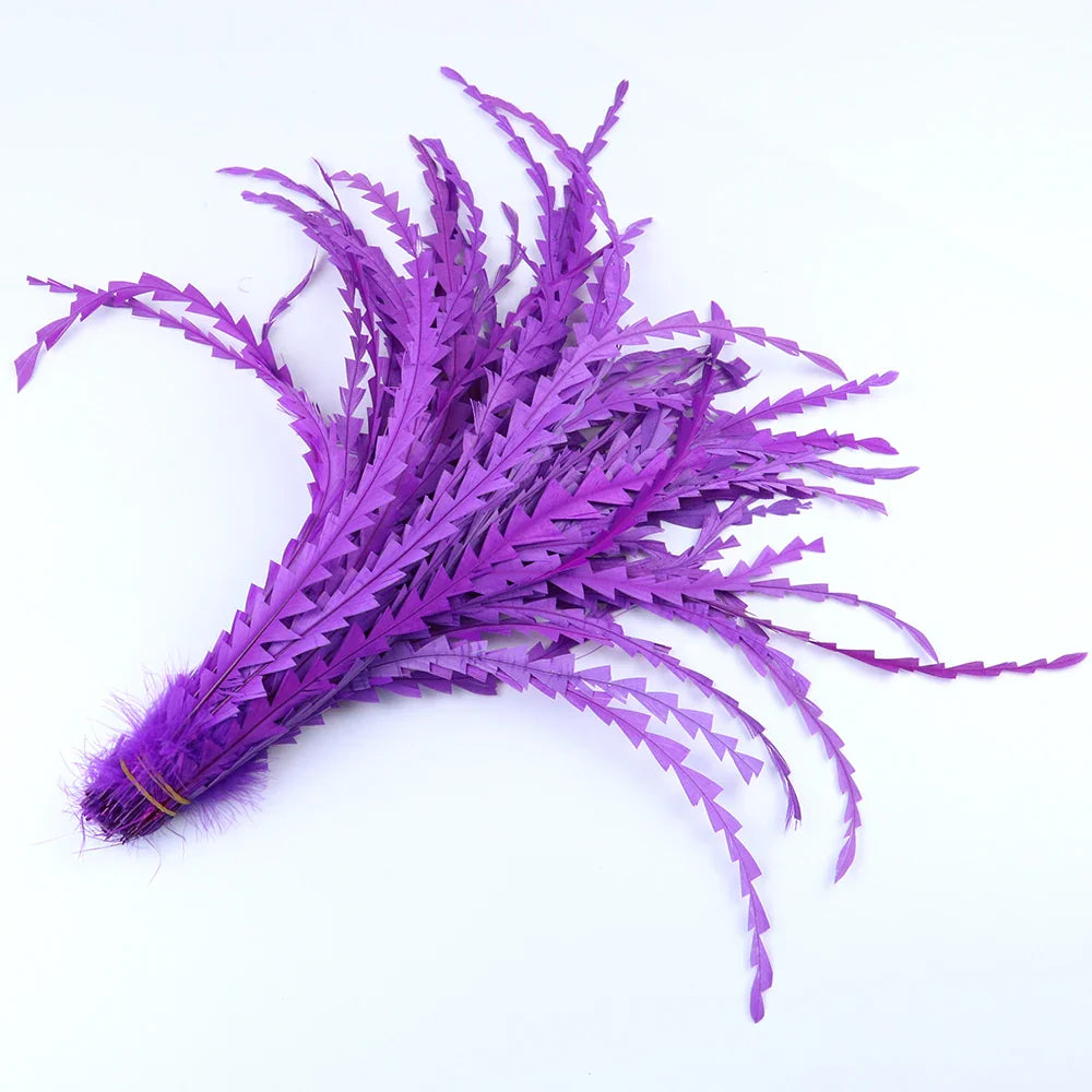 Multicolor Natural Rooster Feather
