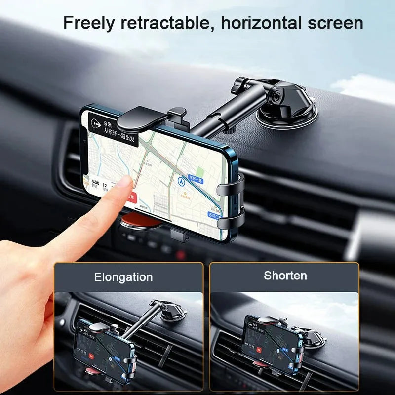 Sucker Car Phone Car Holder GPS Smartphone Mobile Cell Suction Cup Smartphone Mobile Cell for iPhone Samsung Xiaomi LG