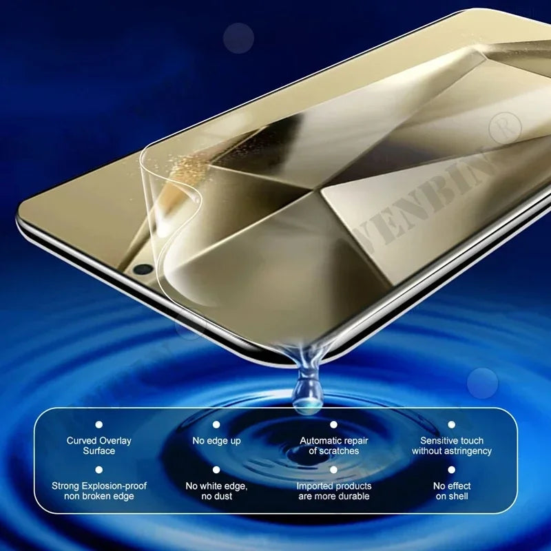 5 Pcs Hydrogel Film For Samsung Galaxy S25 S24 S23 S22 S21 Ultra Plus S24 FE A56 A55 A36 A35 A26 A25 A15 A16 5G Screen Protector