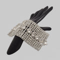 Gold-Plated Crystal Rhinestone Bracelet