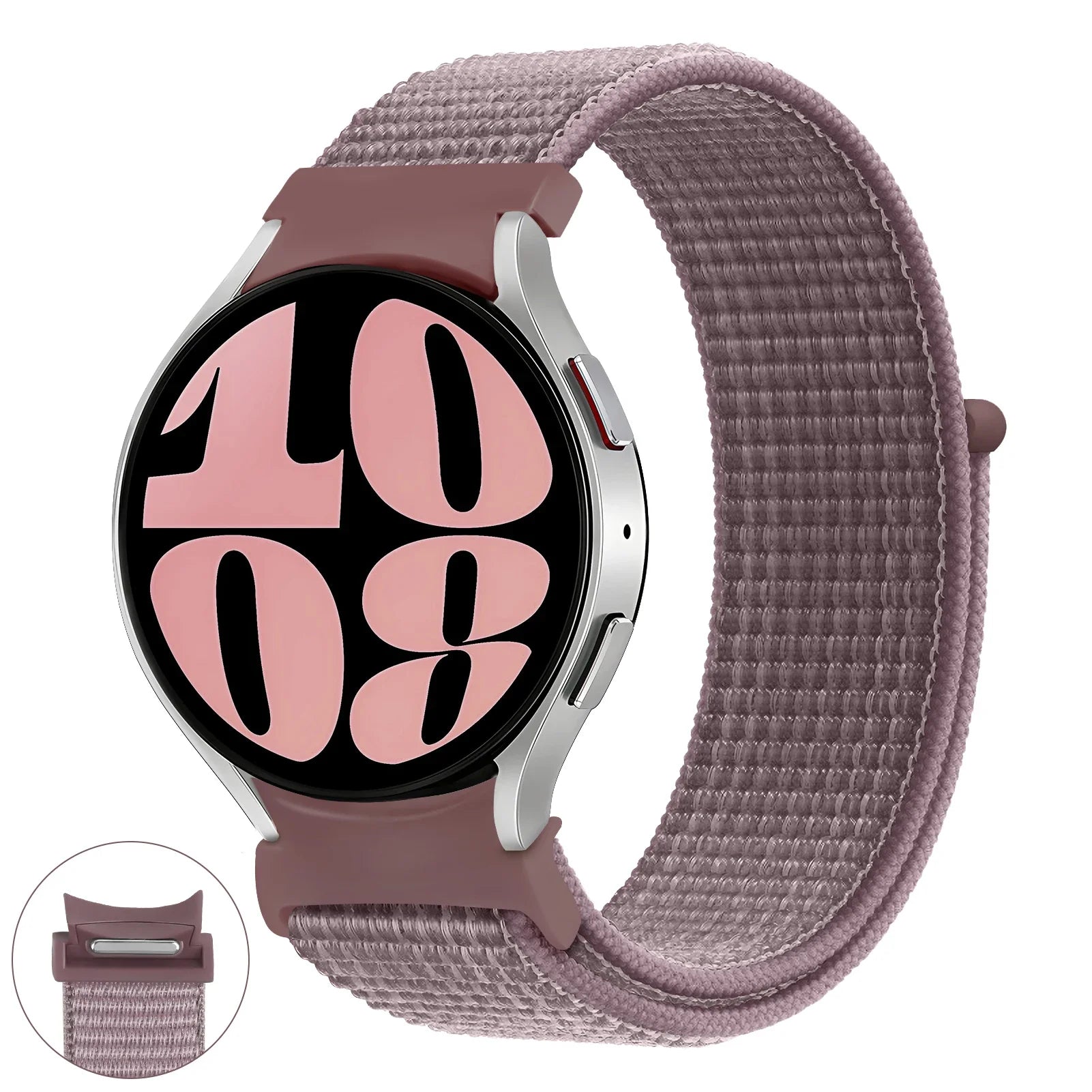 Nylon loop Band For Samsung Galaxy Watch 7 6 5 4 44mm 40mm 5 pro 45mm Sport 20mm bracelet Galaxy Watch6 Classic 47mm 43mm Strap