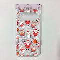 Cute Christmas Snowflake Santa Phone Case For Google Pixel 9 Pro 10 8 Pro 10 Pro XL 5G 6 7 8 8A Lovely Clear Soft TPU Cover Capa