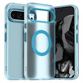 Matte Clear Magnetic Wireless Charge Armor Magsafe Case For Google Pixel 10 9 8 Pro XL 8A Military Shockproof Candy Color Cover