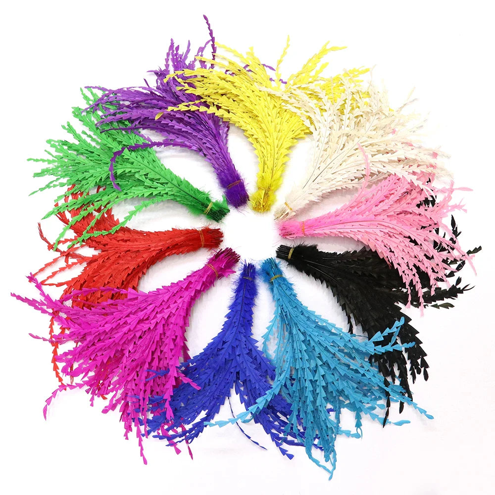 Multicolor Natural Rooster Feather