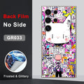 CASEKiTTY Skin Sticker For Galaxy S24 Ultra Back Film Samsung S23 FE S22 S21 Plus Protective Decal Wrap Back Screen Protector