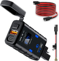Anchtek 6.4A 12V Motorcycle USB Charger Power Adapter Supply Socket Quick Charge QC3.0 Type C PD Motorcycle Phone Charger